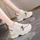 Inner Heightened Torre Shoes 2025 Spring New Women's Autumn Thick-soled Joker sneaker Casual Women's Shoes Sports