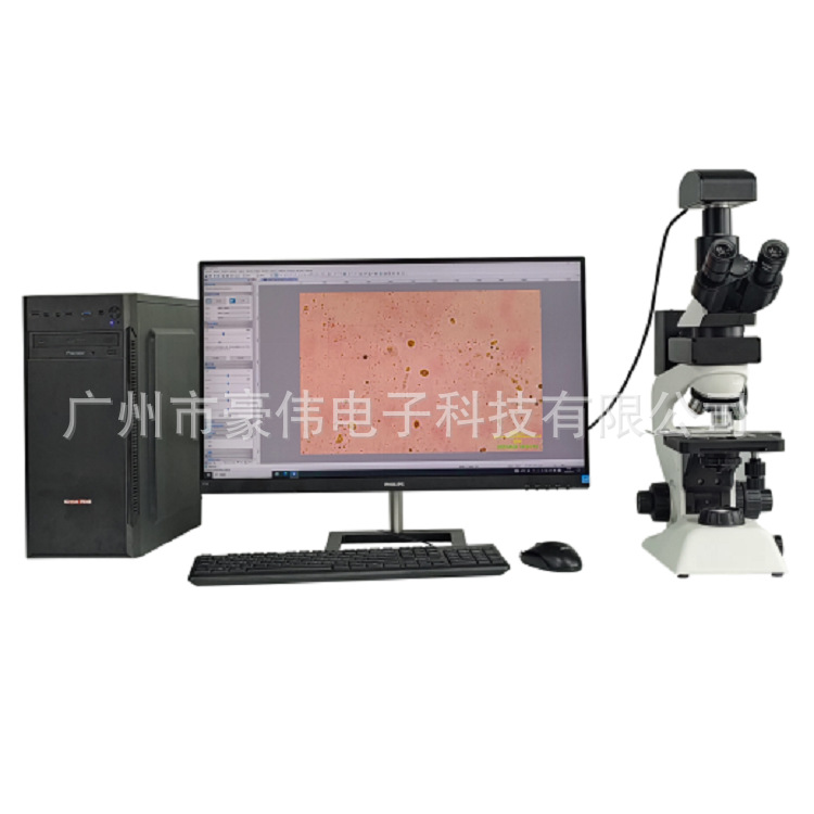 电脑型纤维图像分析仪HW-201XY沥青路面纤维图像测量JT/T533-2020