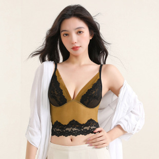 Summer lace top with cups, supporting tube top, bra top, french style, for small vest, beautiful back, slim fit