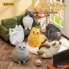 52TOYS喵言喵语系列系列盲盒男孩女孩白猫黑猫发声萌宠潮玩礼物