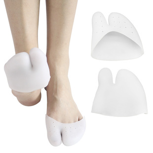 Silicone Toe Cover, Anti-Slip, Anti-Friction Gel Toe Cover, Breathable Forefoot Clip, Split Toe Cover, Toe Protective Cover