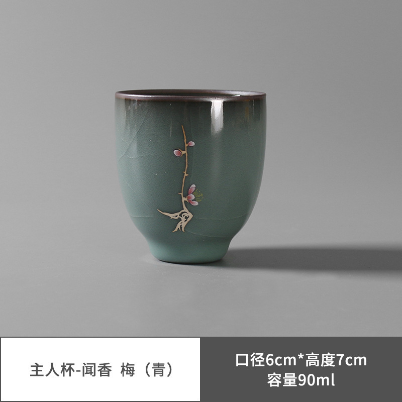 Horno oficial juego de té de Kung Fu caja de regalo traje tetera Tazón de tapa taza de té empresa de negocios Reunión Anual apertura regalo logotipo personalizado