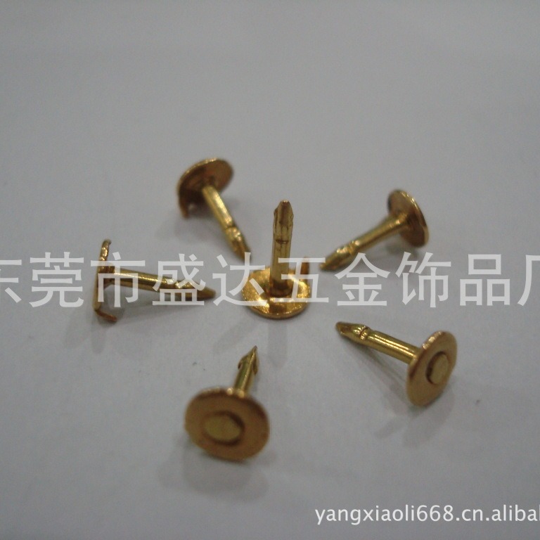 厂家供应  铜   刺马针  蝴蝶帽