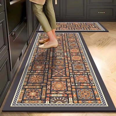 Floor Mats, Home Kitchen Waterproof, Avtomobil döşəmə paspasları - rytc-6-technical-cloth-rubber-sole-40x60cm-one-piece