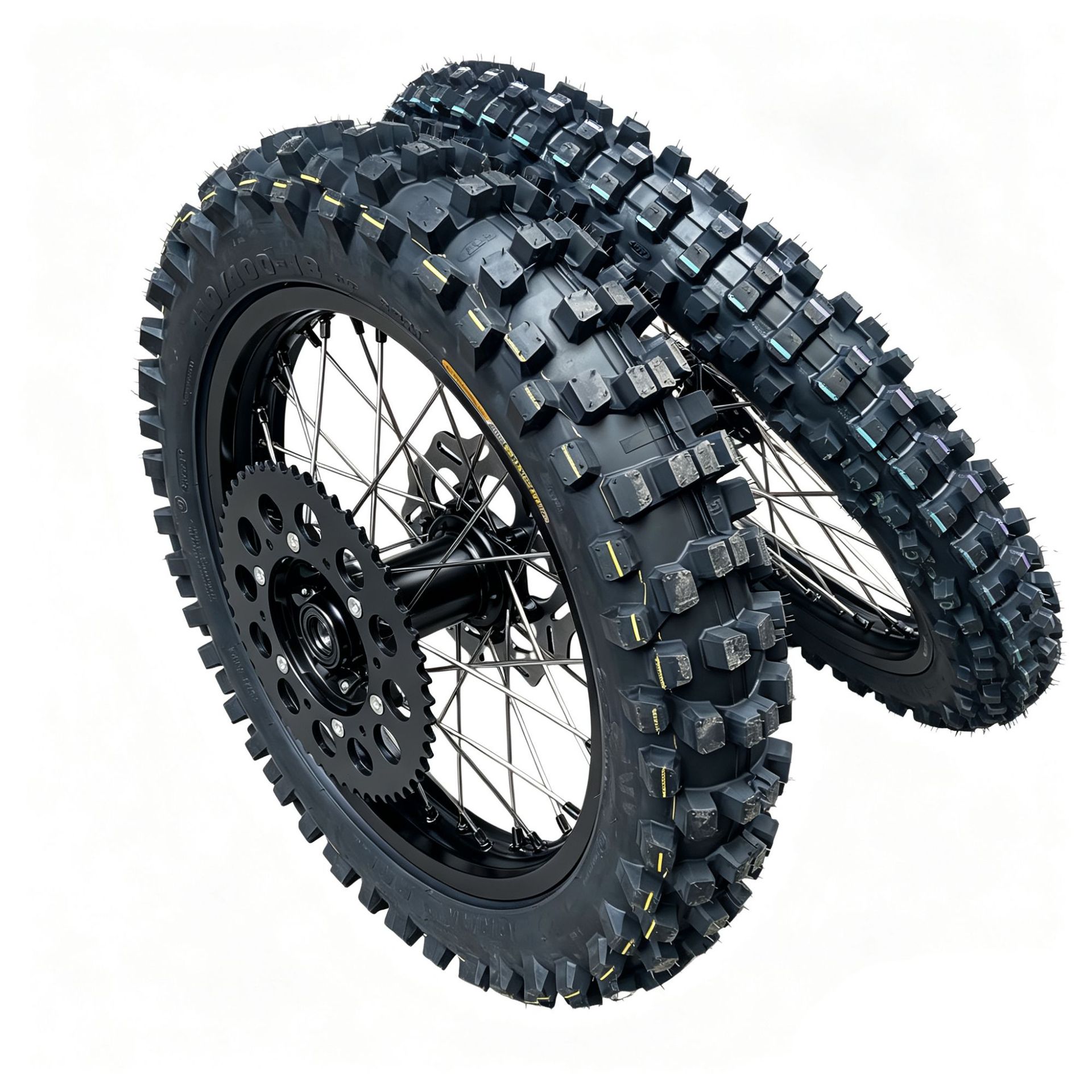 Husqvarna FEFC Off-road 21 18-inch wheel assembly suitable for KTM EXC300 modification with CNC hubs and CST tires