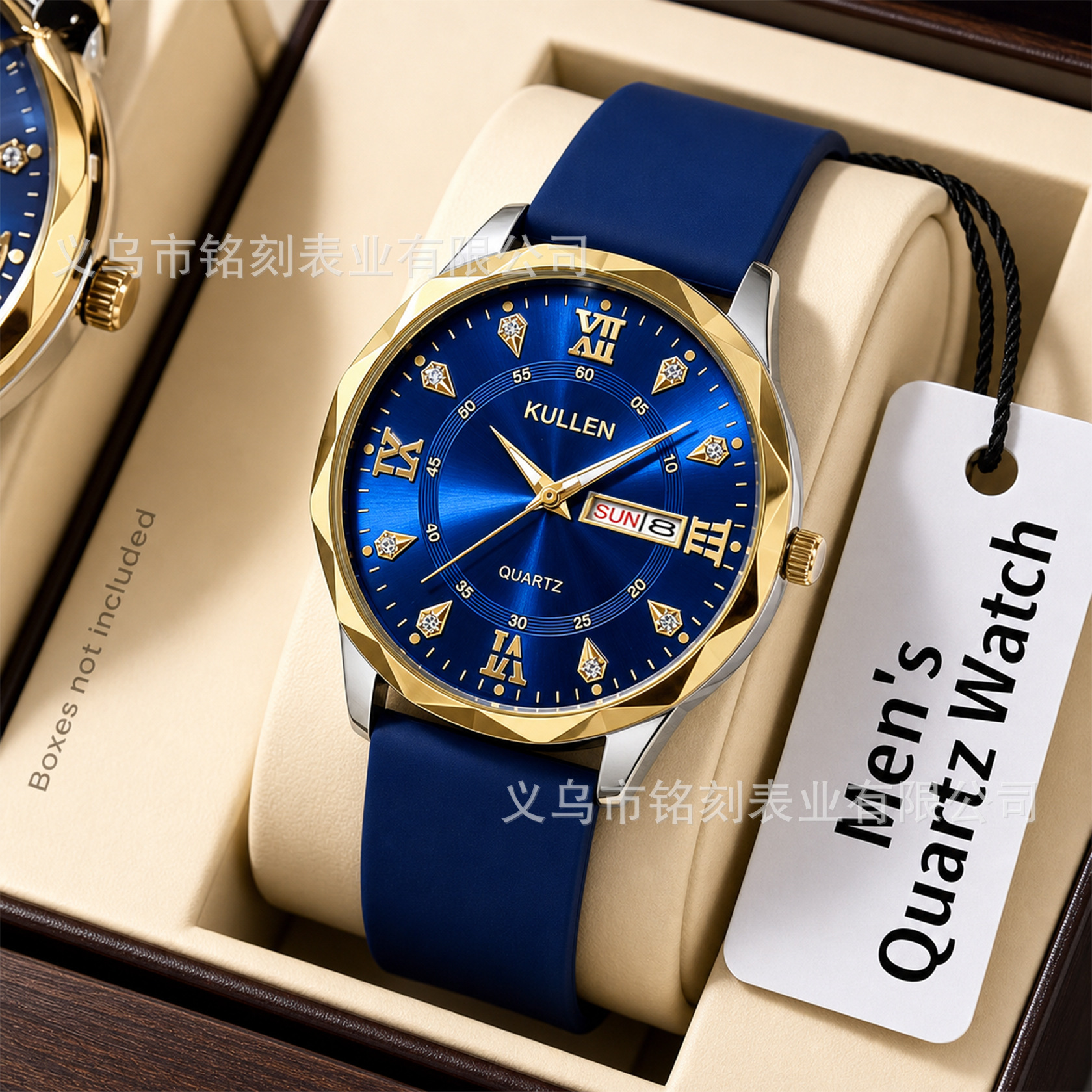 2026 New Model Popular Men's Watch with Calendar, Luminous Silicone Strap, Casual Quartz Wristwatch, Dropshipping Available