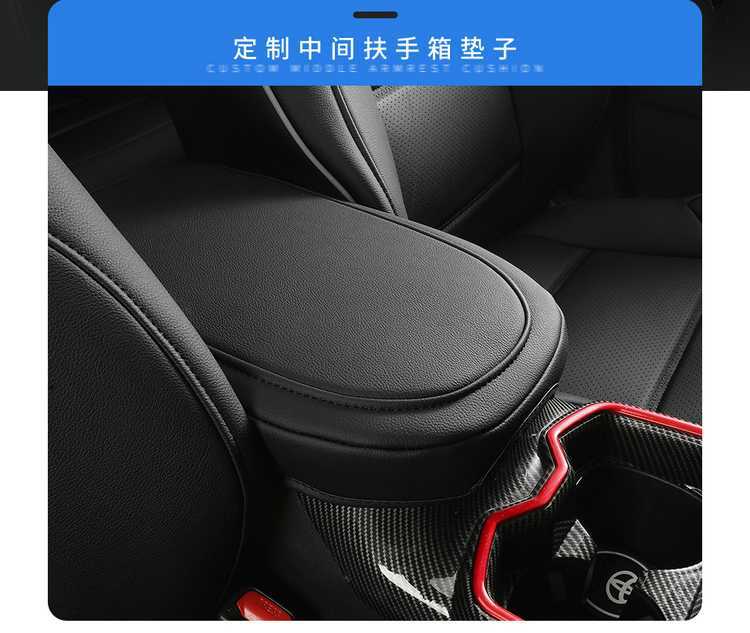 Special Toyota Frontlander seat covers, 2025 model, compatible with 2024/2023/2022 models, full-coverage leather seat cushions for gasoline-powered vehicles, suitable for all seasons