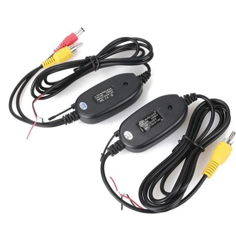 Wireless CCTV Camera Transmitter/Receiver, 4G-Ready, RCA AV for Car Display