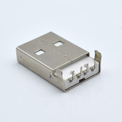 First Korean manufacturer usb2.0 a male connector AM90 degree bent foot straight plug usb male USB connector