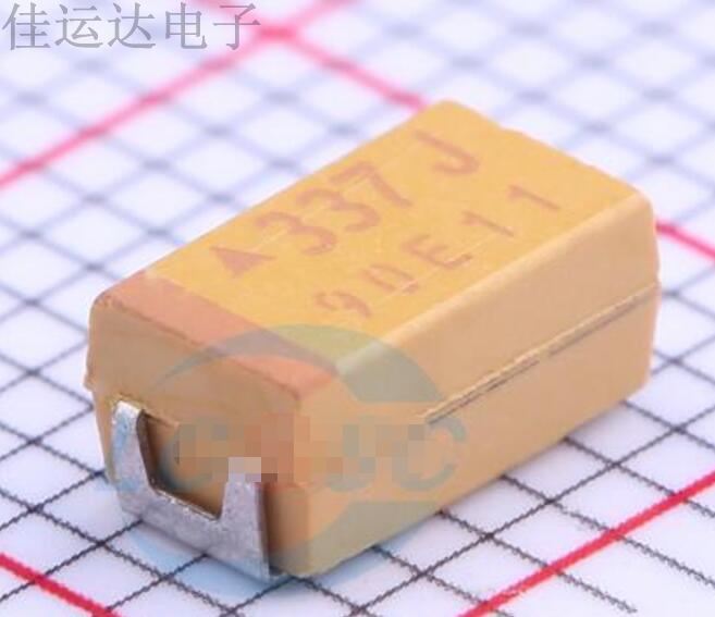TAJC337K006RNJ 规格 330uF(337) ±10% 6.3V 钽电容器