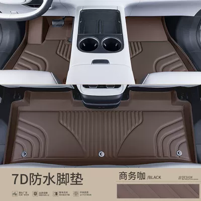 Universal Foot Pad, Applicable to Xiaopeng g6 - business-coffee-single-foot-mat-xiaopeng-g6-7d-waterproof