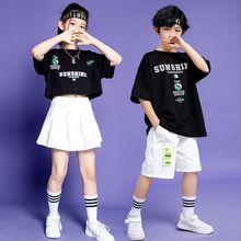 六一儿童演出服啦啦队幼儿园表演服男童街舞服女童小学生啦啦服