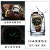 Men's watch, mechanical mechanical watch, fashionable waterproof belt, fully automatic, genuine leather