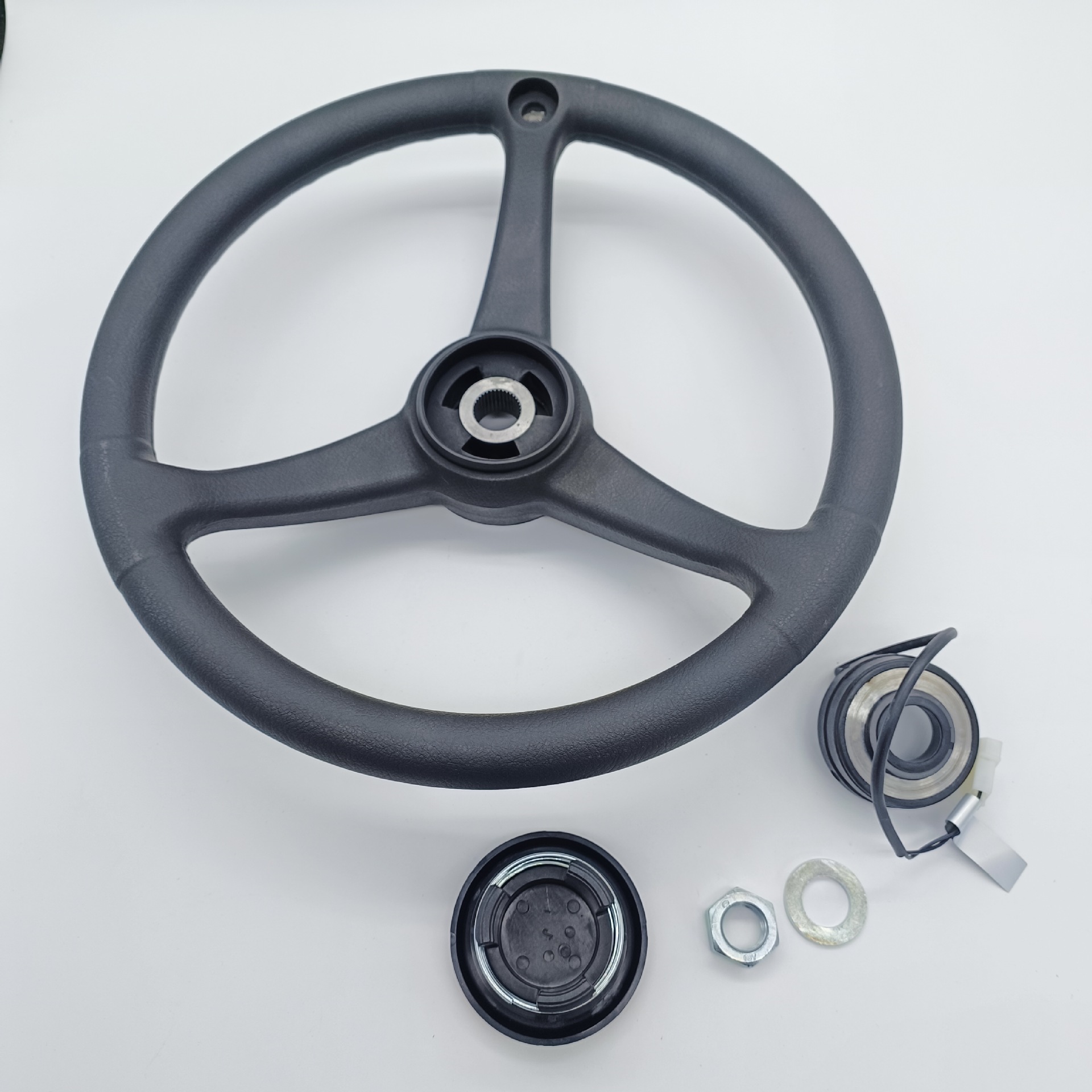 斗山大宇叉车2-3吨D30S/B30SE/G30E驾驶室操纵转向盘总成方向盘