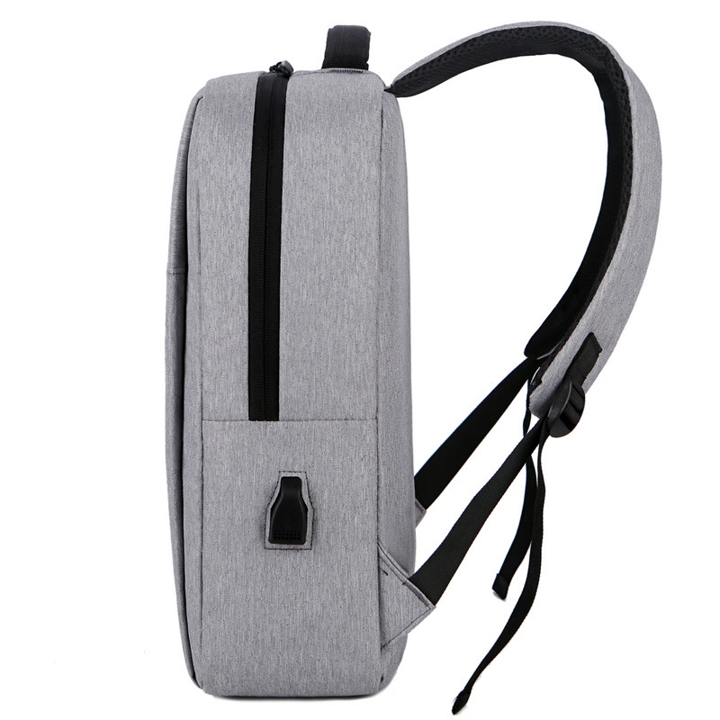 Nuevo estilo de comercio exterior, viajes de negocios de alto valor, carga USB, mochila de 15,6 pulgadas de gran capacidad, mochila escolar para estudiantes de secundaria