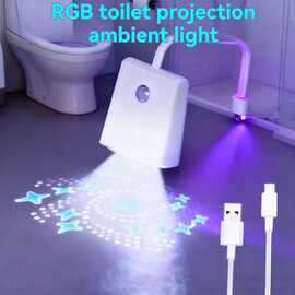 1套 颜色：图片色 材质：ABS+PVC RGB可调彩灯投影星空图案小夜灯