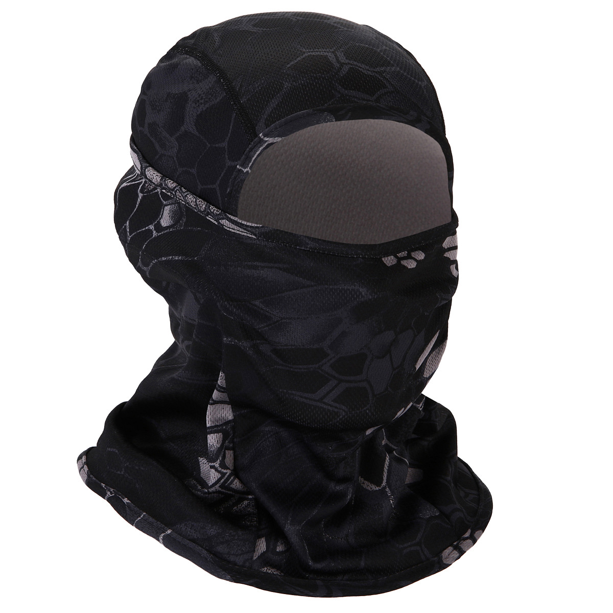 검은색 뱀피 무늬