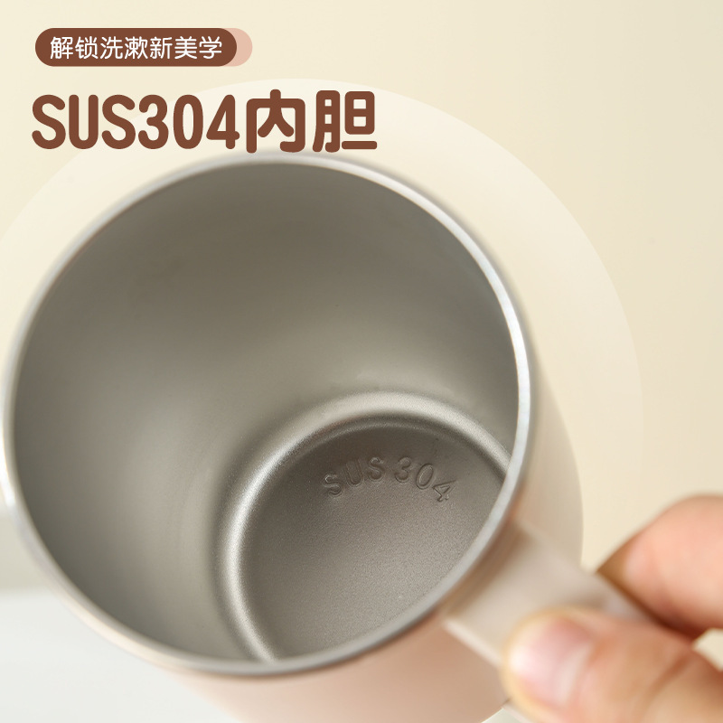 不锈钢漱口杯高颜值情侣刷牙杯子高级感简约儿童牙刷杯牙缸洗漱杯|undefined