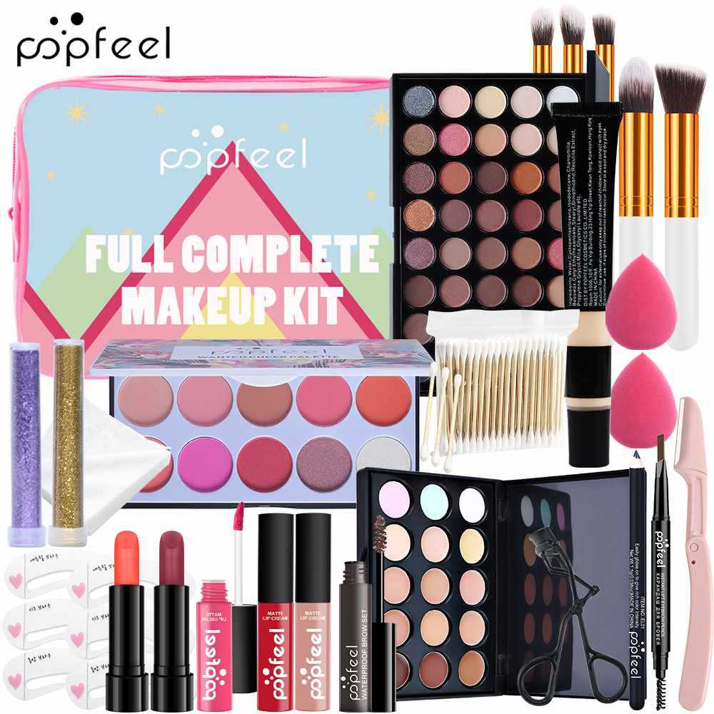 Influencer-inspiriertes Make-up- und Kosmetik-Komplettset für Anfängerinnen, Make-up-Set für Anfängerinnen, Studentinnen, leichtes Alltags-Make-up._voghion.com