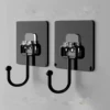 Black large hooks in bulk