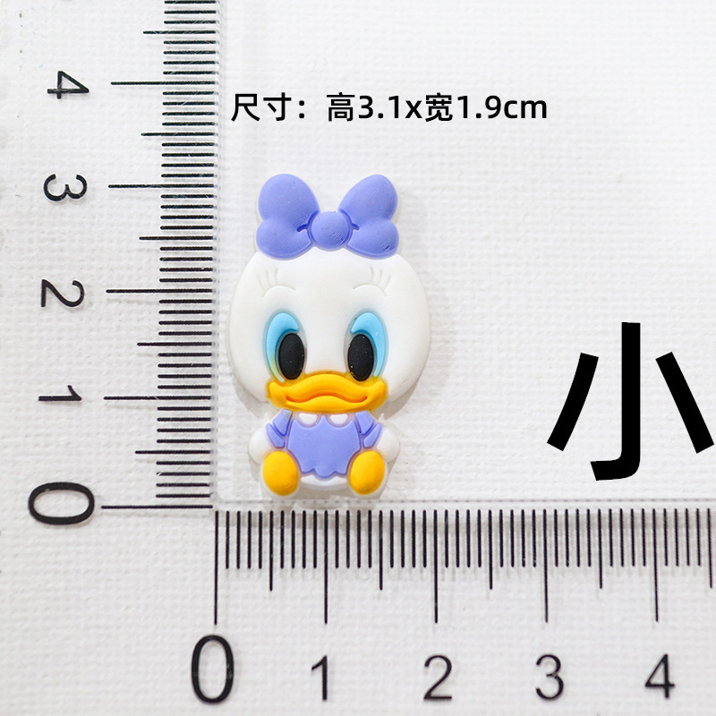 大小ミッキーミニーミッキーマウス DIY 漫画装飾アクセサリー携帯電話ケースパッチ下駄スリッパバックルステッカー|undefined