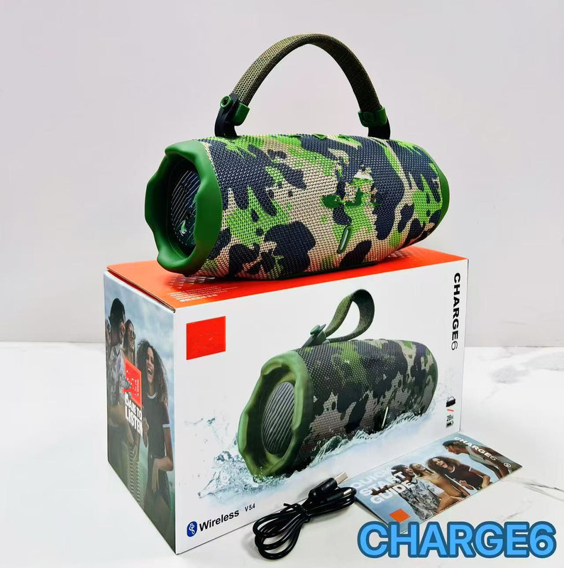 Cross-Border Applicable New Charge6 Wireless Bluetooth Portable Speaker Shock Wave 6Th Generation Mini Subwoofer Cross-Border Applicable New Charge6 Wireless Bluetooth Portable Speaker Shock Wave 6Th Generation Mini Subwoofer