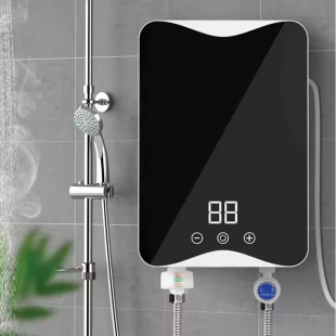 外貿出口恆溫即熱式電熱水器小廚寶家用小型免儲水淋浴加熱器跨境