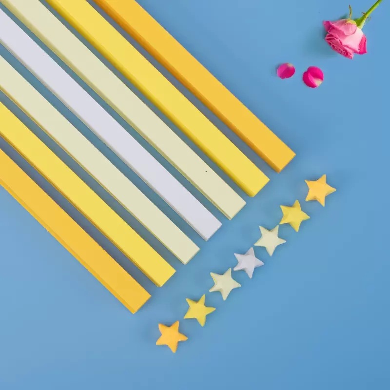 Yellow gradient short 22CM (540 sheets/pack)