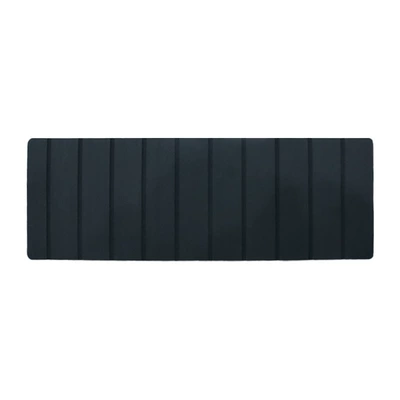 High-Density Eva Foam Stair Mats, Rv Step Anti-Slip Stickers, Waterproof Rv Modified Foot Mats, Anti-Aging and Resistant to Stepping (Avtomobil döşəmə paspasları) - black-black-vertical-bars-6019cmset-4-piecesset