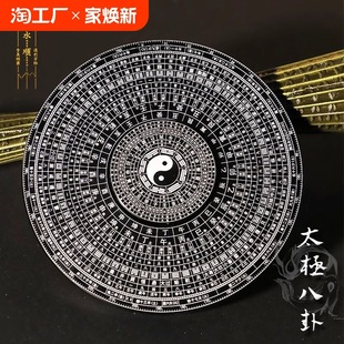 Fingertip Gyro Tai Chi Bagua Compass Toy I Ching 64 Hexagrams Rotating Decompression H Zodiac Feng Shui Exquisite
