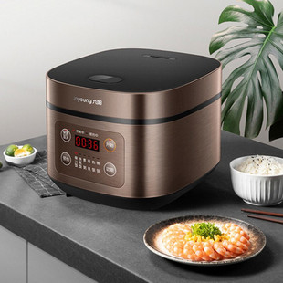 Jiuyang genuine goods rice cooker 4L smart reservation multi-functional stew cooking anti-overflow household rice cooker F-40FZ815