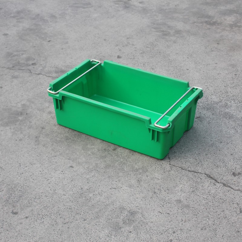 厂家批发塑料铁耳箱 加厚塑胶方箱汽配箱欧标EU箱工业成品周转箱