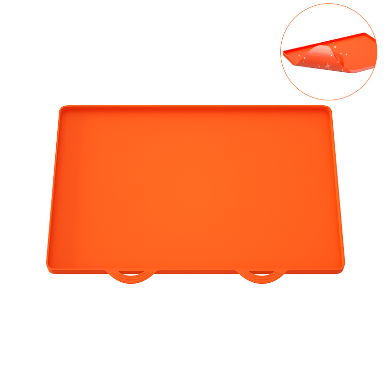 28 인치 핸들 미러 (오렌지)