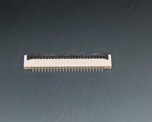 FPC1.0间距 2.0H 掀盖系列FPC连接器排线插座1.0mm 2.0高度连接器