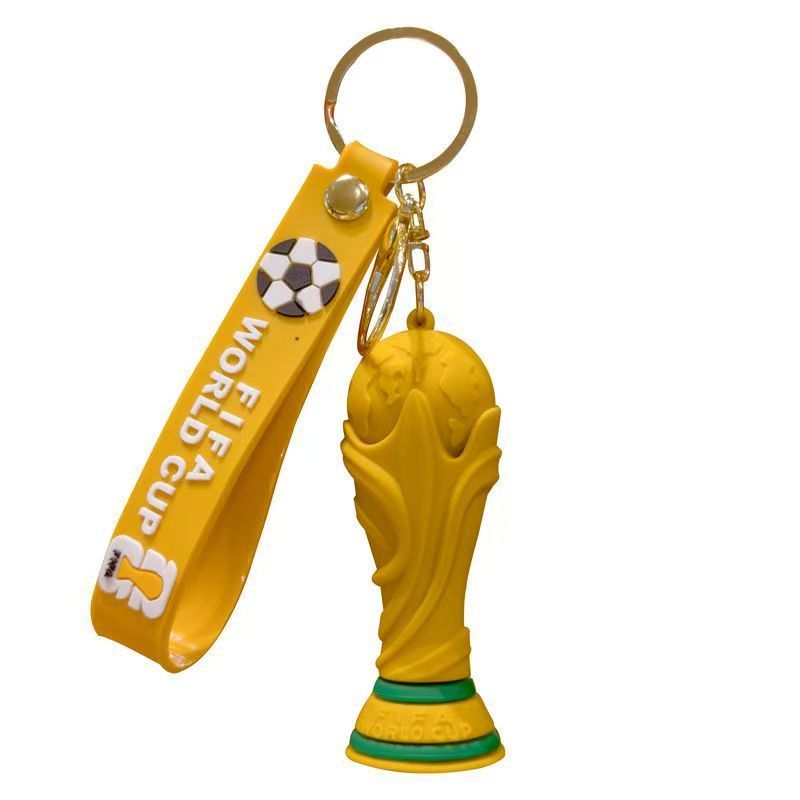 Boutique 2026 Copa del Mundo Fans perimetrales mascota de dibujos animados colgantes adornos de automóviles pequeños regalos al por mayor