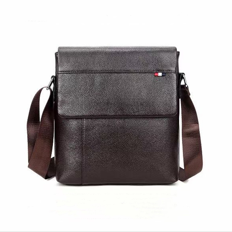 wholesale Men's bag One shoulder Inclined shoulder bag genuine leather 2021 new pattern knapsack Top layer leather leisure time man Diagonal package