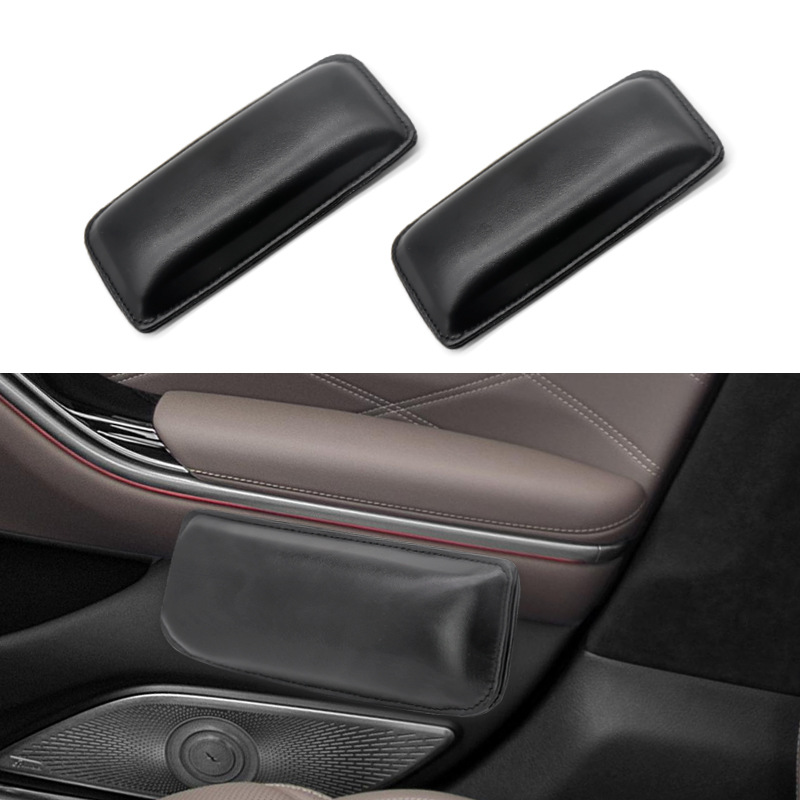 汽车护膝垫护腿垫车门中控腿靠垫脚垫护垫车载腿靠腿托膝盖垫跨境