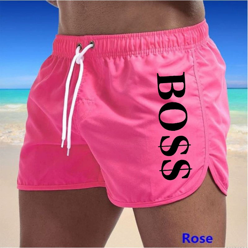 Модные пляжные многоцветные спортивные шорты, коллекция 2021, Aliexpress, полиэстер