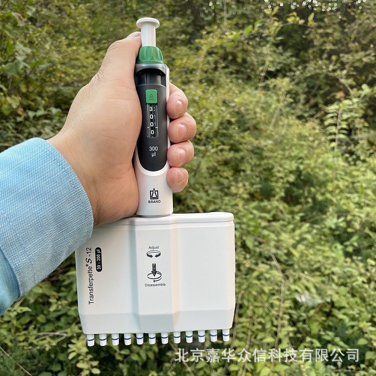 德国BRAND普兰德12道可调移液器30-300ul M12-300 货号705932