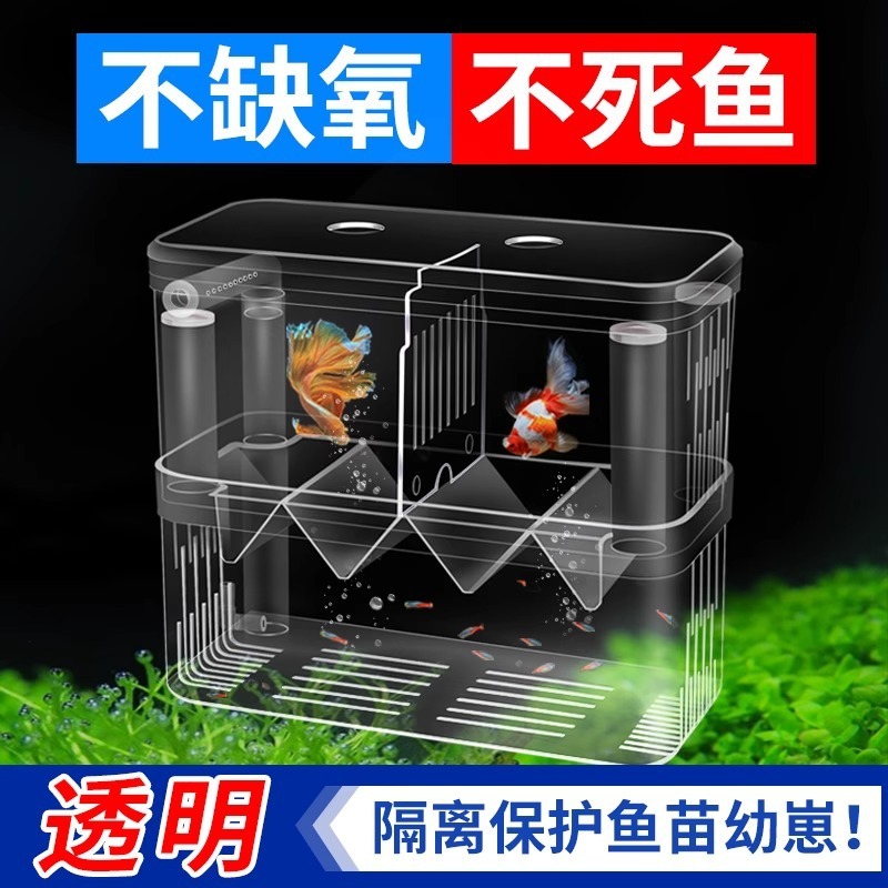 水槽孵化ボックス、グッピー、ベタ隔離ボックス、小型水槽、稚魚、小型魚産卵器、水族館酸素繁殖ボックス|undefined