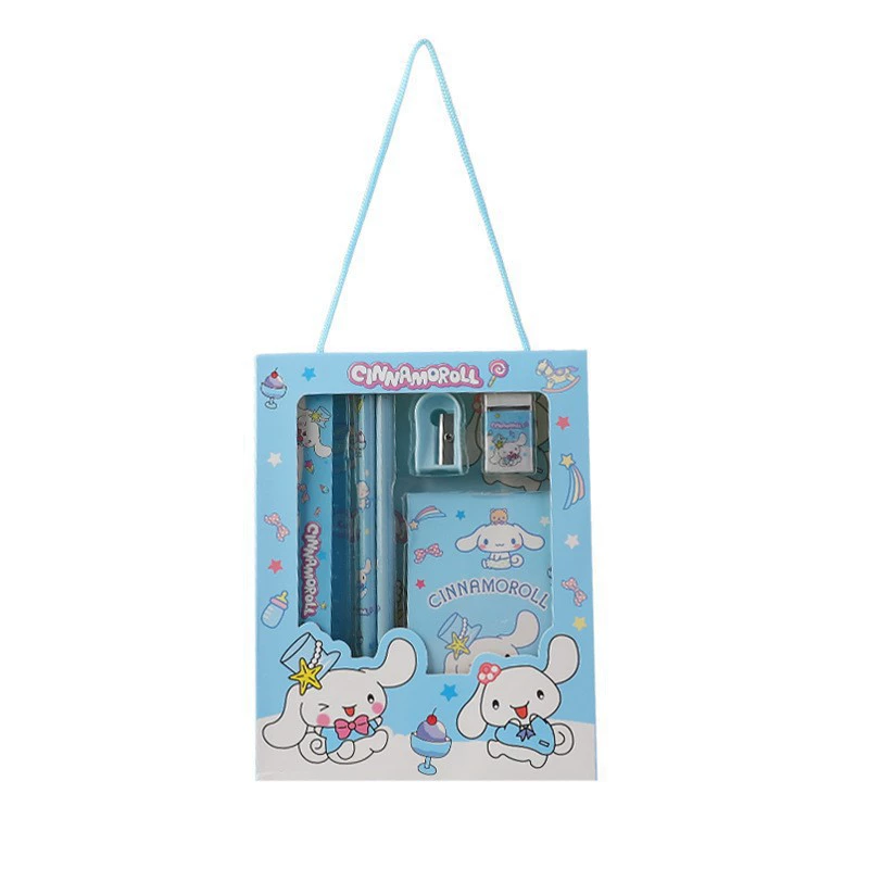 Набор канцелярии Sanrio Kuromi / Melody / Cinnamoroll — пенал-подарочная коробка, набор для студентов