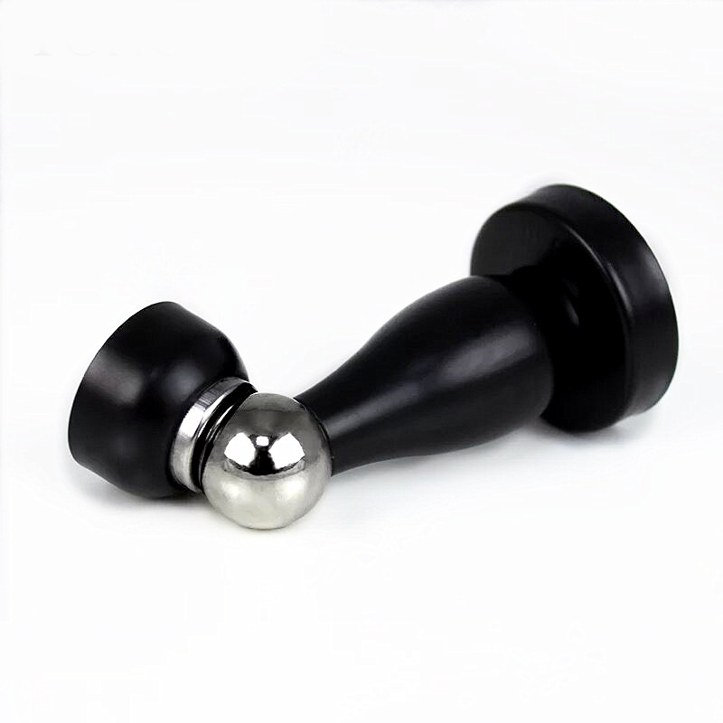 Bisagra de acero inoxidable y puerta de succión de tres piezas conjunto hogar negro 3 + 1 juego de accesorios de hardware de ingeniería de puertas de hojas sueltas image 4