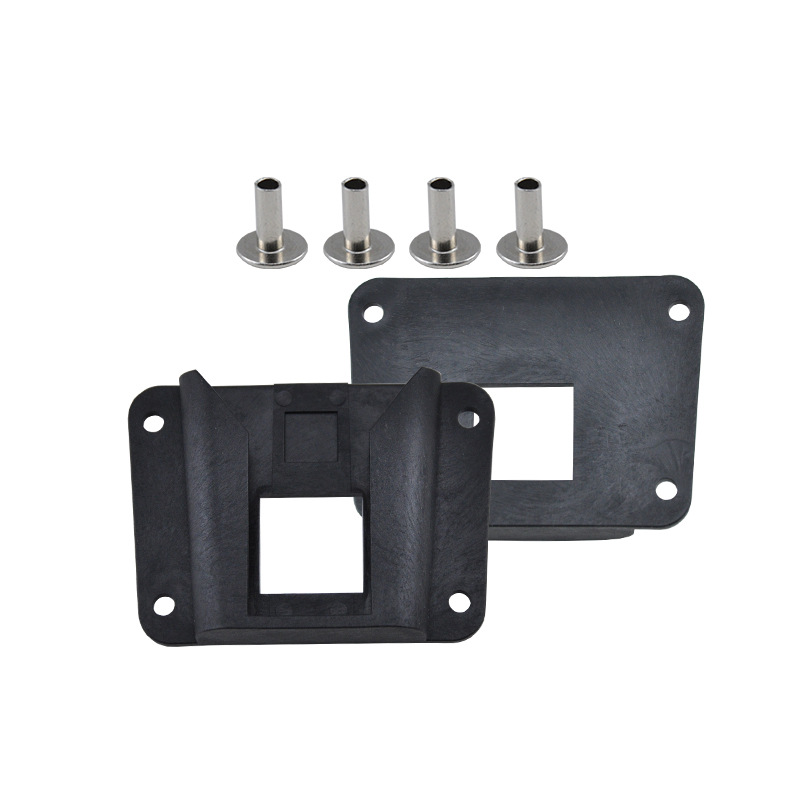 Accesorios de tela pequeña adaptador de Nariz de cerdo nariz de cerdo bolsa titular de la tarjeta hebilla bolsa de coche rack frontal titular de la tarjeta bolsa de bicicleta hebilla