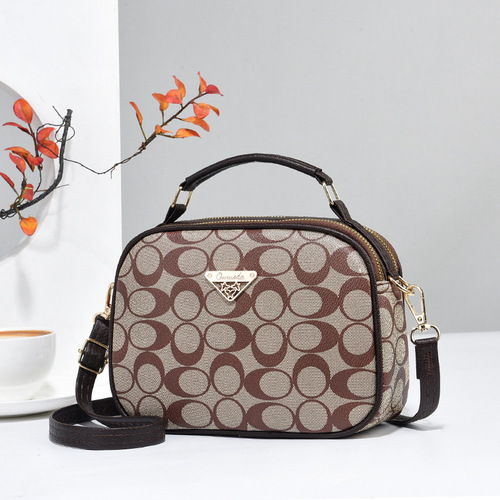 Bags women's fashion crossbody bag portable small square bag  summer new texture niche women's shoulder cross bag