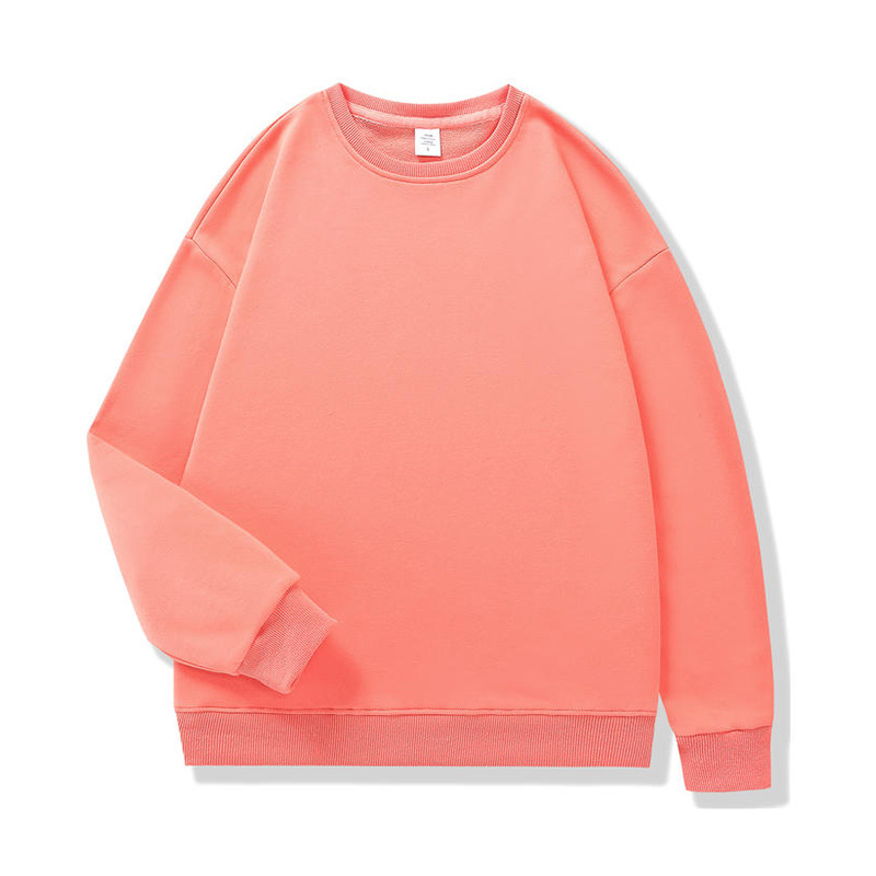 Camisas publicitarias de hombro de gran tamaño, camisas culturales, ropa de empleados, camisas de algodón de cuello redondo sueltas, logotipo impreso personalizado