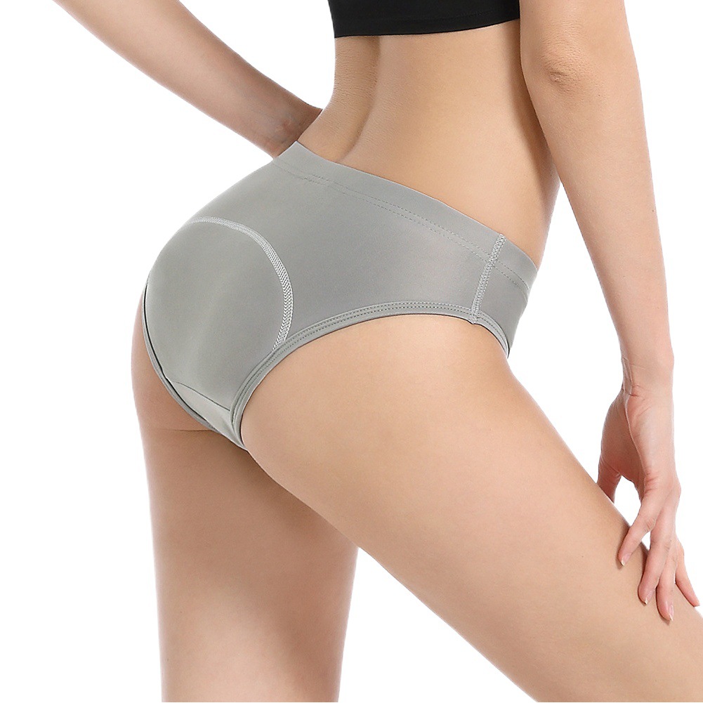 WOSAWE Women's Bicycle Riding Panties 3D Thickened Silicone Cushion Shorts Comfortable Breathable Briefs
