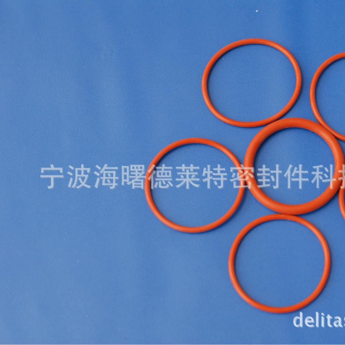 供应:食品医药业/无毒/红色硅胶圈密封圈