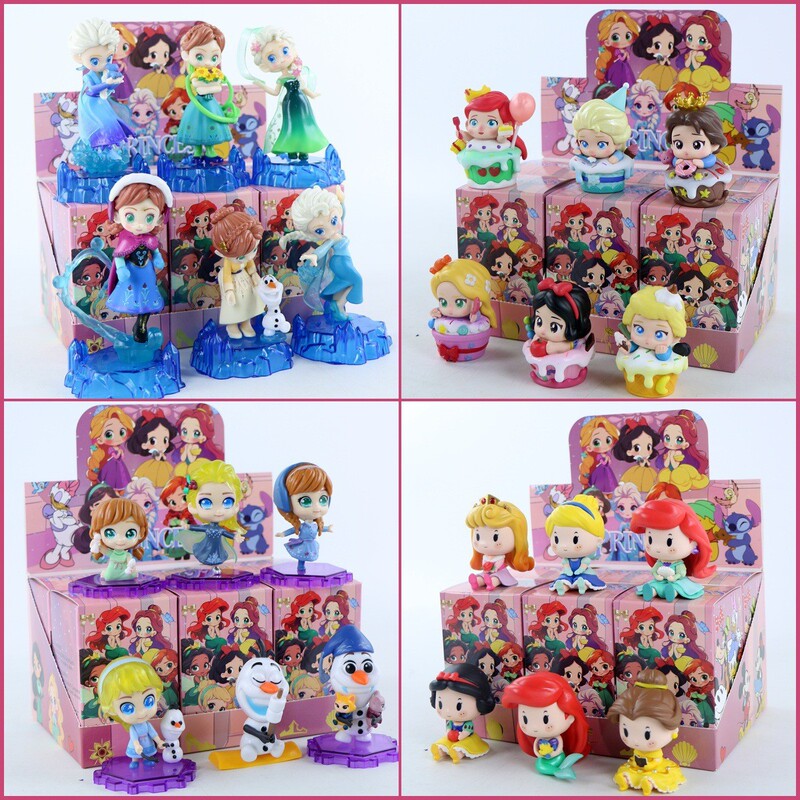 Q-Version Princess Series Figures Snow White, Mermaid, Cinderella Figures, Desktop Capsule Toys, Blind Box Gifts Wholesale Q-Version Princess Series Figures Snow White, Mermaid, Cinderella Figures, Desktop Capsule Toys, Blind Box Gifts Wholesale
