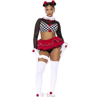 H 81199 Circus Clown Costume Dress С���B��ȹ �W���羳