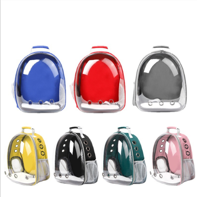 宠物背包外出便携带太空舱透明透气猫咪小狗双肩包现货